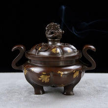 Load image into Gallery viewer, 【可预定】 Antique Qianqing Palace Incense Burner 苏工龙盖乾清宫香炉