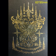 Load image into Gallery viewer, Thai Sak Yant Metal Sticker 泰经刺符金属符帖