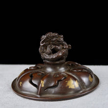 Load image into Gallery viewer, 【可预定】 Antique Qianqing Palace Incense Burner 苏工龙盖乾清宫香炉