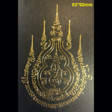 Load image into Gallery viewer, Thai Sak Yant Metal Sticker 泰经刺符金属符帖