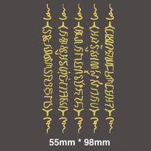 Load image into Gallery viewer, Thai Sak Yant Metal Sticker 泰经刺符金属符贴
