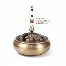 Load image into Gallery viewer, Flat Bottom Incense Burner 纯铜平底宣德炉