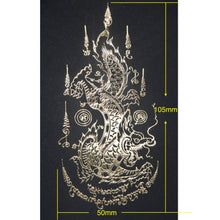 Load image into Gallery viewer, Thai Sak Yant Metal Sticker 泰经刺符金属符帖
