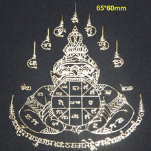 Load image into Gallery viewer, Thai Sak Yant Metal Sticker 泰经刺符金属符帖