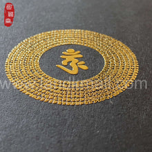 Load image into Gallery viewer, Buddhist Culture Metal Stickers 咒轮金属贴