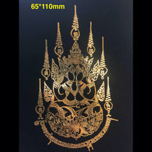 Load image into Gallery viewer, Thai Sak Yant Metal Sticker 泰经刺符金属符帖