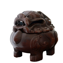 Load image into Gallery viewer, Antique Suan Ni Incense Burner  狻猊香炉
