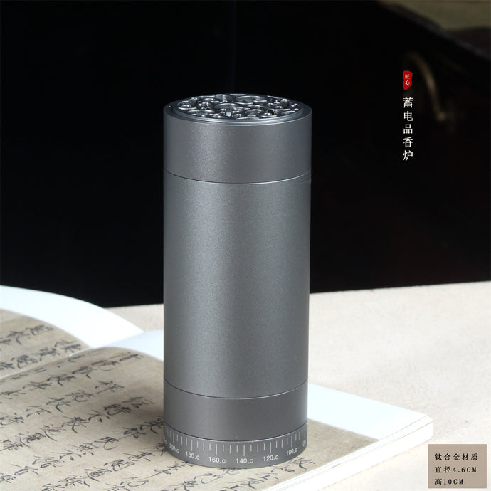 祥云蓄电式品香炉