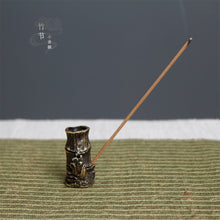 Load image into Gallery viewer, 竹节多孔香插
