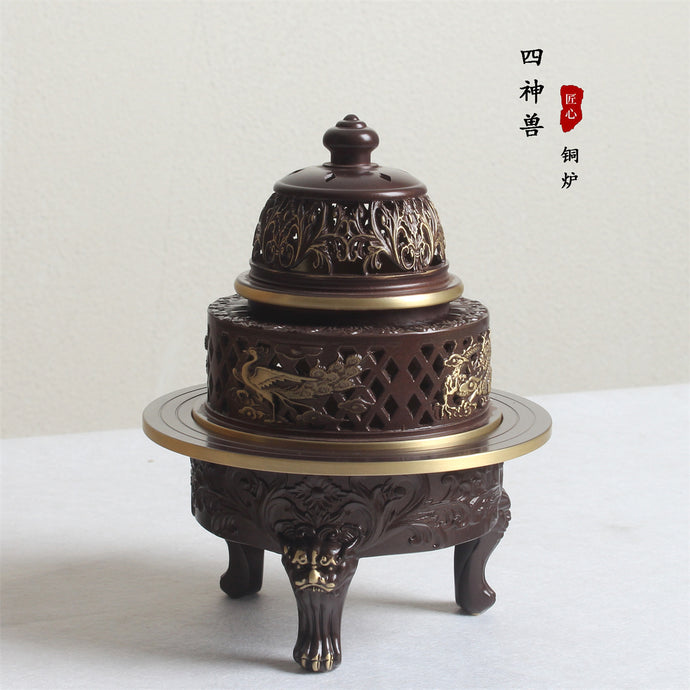 四神兽铜炉