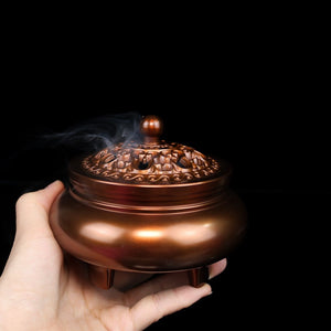 Copper Large Incense Burner 纯铜大号铜炉