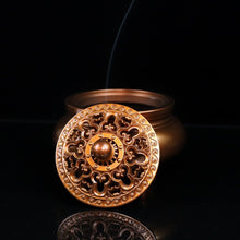 Load image into Gallery viewer, Copper Large Incense Burner 纯铜大号铜炉
