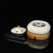 Load image into Gallery viewer, Temperature-Controlled Electronic Incense Burner 「方圆」温控湿可定时电子香薰炉
