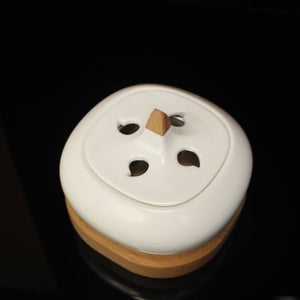 Temperature-Controlled Electronic Incense Burner 「方圆」温控湿可定时电子香薰炉