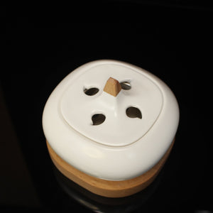 Temperature-Controlled Electronic Incense Burner 「方圆」温控湿可定时电子香薰炉