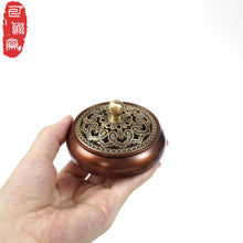 Load image into Gallery viewer, Small Copper Incense Burner 纯铜小香炉
