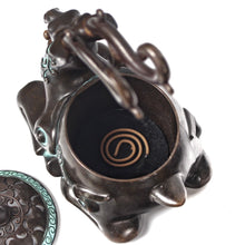 Load image into Gallery viewer, Antique Deer Incense Burner 仿古鹿盘香炉
