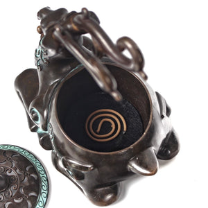 Antique Deer Incense Burner 仿古鹿盘香炉
