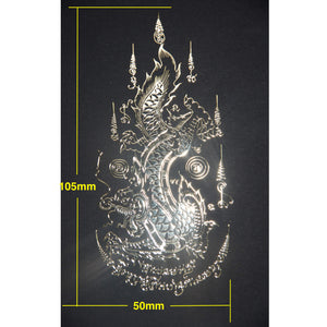 Thai Sak Yant Metal Sticker 泰经刺符金属符帖