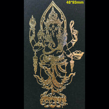 Load image into Gallery viewer, Thai Sak Yant Metal Sticker 泰经刺符金属符帖
