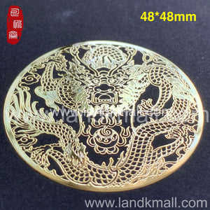 Traditional Pattern Metal Stickers 传统吉祥图金属贴