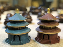 Load image into Gallery viewer, Pure Copper Incense Burner - Temple of Heaven 纯铜烧色天坛香炉
