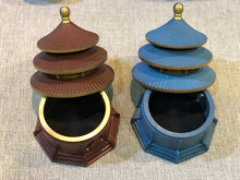 Load image into Gallery viewer, Pure Copper Incense Burner - Temple of Heaven 纯铜烧色天坛香炉
