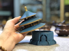 Load image into Gallery viewer, Pure Copper Incense Burner - Temple of Heaven 纯铜烧色天坛香炉
