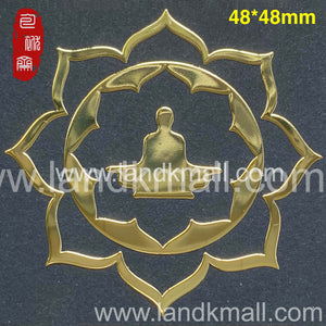 Traditional Pattern Metal Stickers 传统吉祥图金属贴