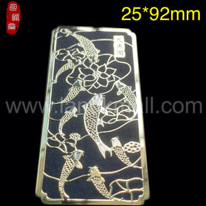 Traditional Pattern Metal Stickers 传统吉祥图金属贴