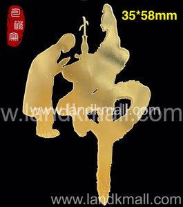 Traditional Pattern Metal Stickers 传统吉祥图金属贴