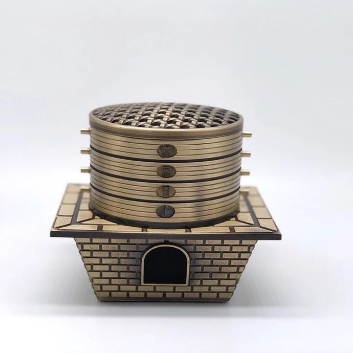 Pure Copper Incense Burner 纯铜蒸蒸日上香炉摆件