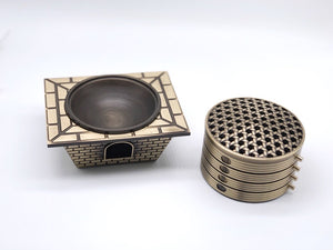 Pure Copper Incense Burner 纯铜蒸蒸日上香炉摆件