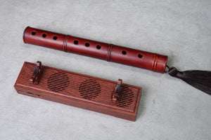 Classical Chinese Flute Music Incense Burner  红木笛子音乐香器