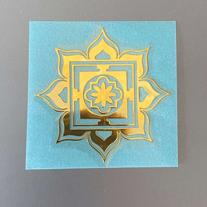 Traditional Pattern Metal Stickers 传统吉祥图金属贴