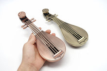 Load image into Gallery viewer, Multipurpose Lute Incense Burner 合金琵琶两用香炉香插
