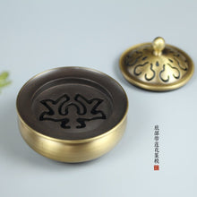 Load image into Gallery viewer, Ruyi Lotus Incense Burner with Multifunctional Base  如意莲花香纂套炉
