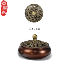 Load image into Gallery viewer, Small Copper Incense Burner 纯铜小香炉
