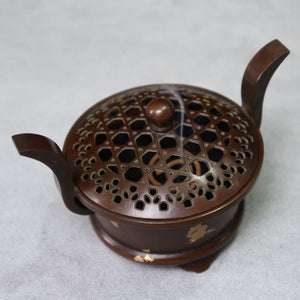 苏工朝冠耳小熏炉