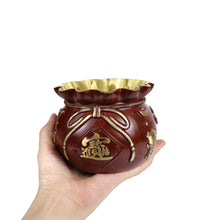 Load image into Gallery viewer, 纯铜招财进宝福袋开口缸
