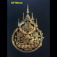 Load image into Gallery viewer, Thai Sak Yant Metal Sticker 泰经刺符金属符帖
