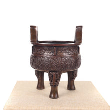 Load image into Gallery viewer, Sugong Antique Three-legged Incense Burner 苏工克鼎三足炉
